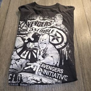 Avengers Sz. 2xl Black Tshirt